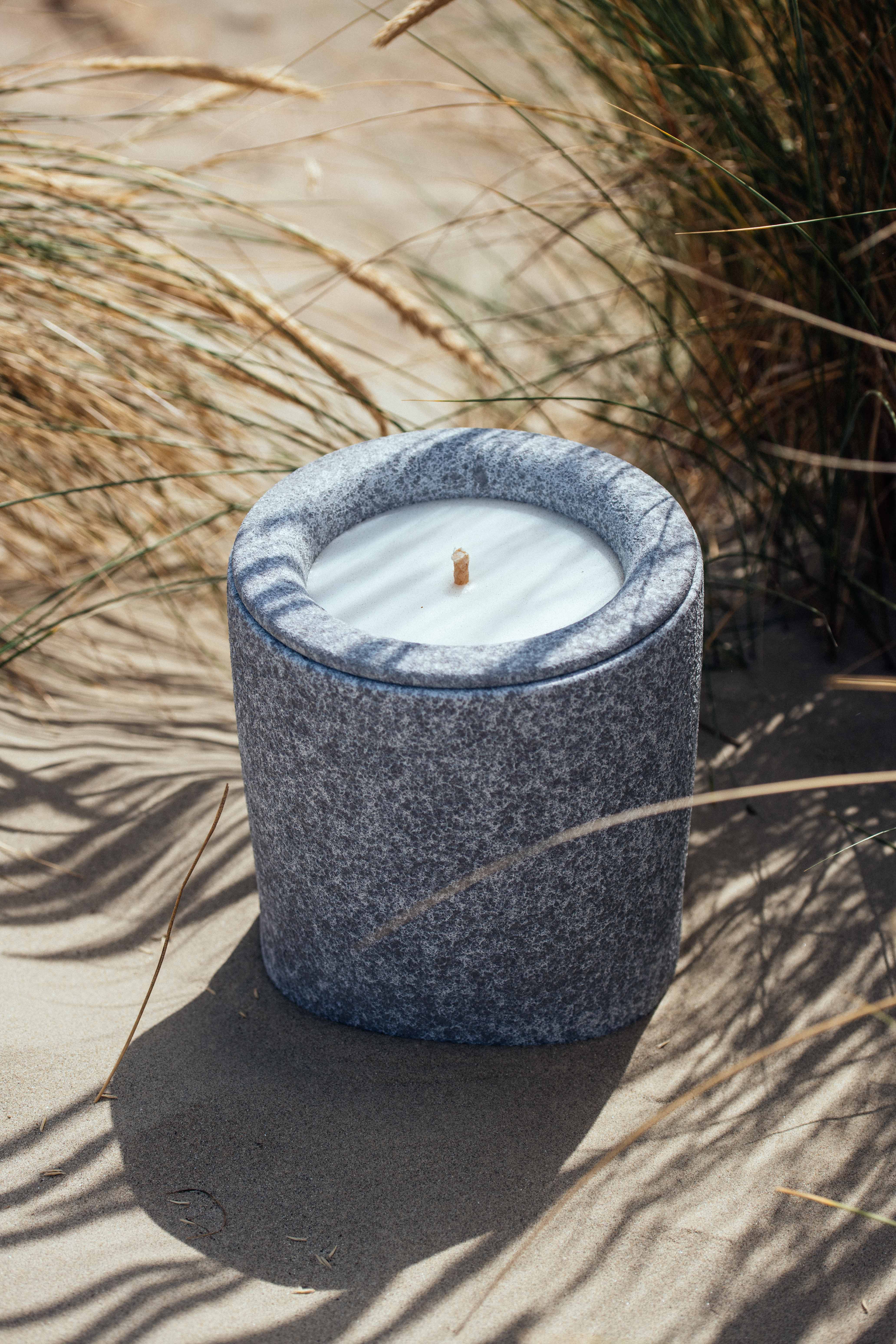 Smokey Grey Outdoor Candle